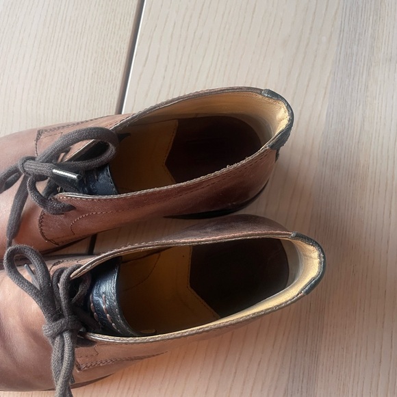 Frye Men's Brown Leather Frye boots size 14, Frye dress shoes for men size 14 - Picture 8 of 10